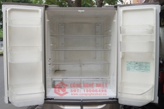 Tủ lạnh 6 cánh Hitachi R-SF47VM 465L màu xám sản xuất 2005 - bảo hành 12 tháng
