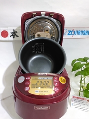 Nồi cơm điện cao tần áp suất công nghệ AI trí tuệ nhân tạo Zojirushi NP-NC10N 1.0L Made in Japan năm 2012