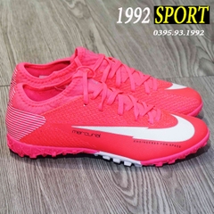 Giày Bóng Đá Nike Vapor 13 Pro Mbappe Hồng Vạch Trắng TF