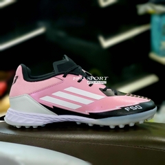 Giày Bóng Đá Adidas F50 League Messi Hồng Đen TF