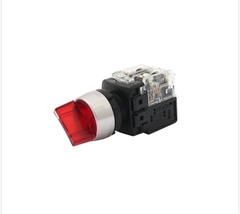 Control switch/Lamp selector switch/Công tắc chọn có đèn chiếu sáng - KG Series ø22