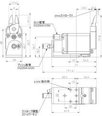Kìm cắt hoạt động bằng khí nén NW3-20R