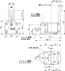 Kìm cắt hoạt động bằng khí nén NW3-35R-V001S