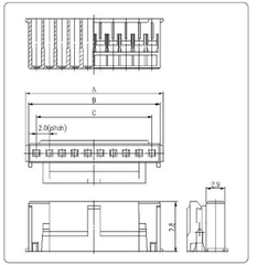 Rắc cắm SMH250-NN Series