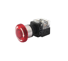 Control switch/Lamp emergency push lock turn reset/Đặt lại khóa xoay để dừng khẩn cấp chiếu sáng- KG Series ø25