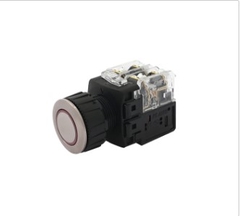 Control switch/Lamp push button switch/Công tắc nút nhấn có đèn - KM Series ø25