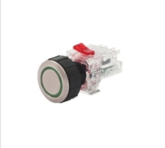 Control switch/Lamp push button switch/Công tắc nút nhấn có đèn - KM Series ø25