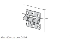 Bản lề mô-men xoắn phẳng (B-1109 series / Thép không rỉ)