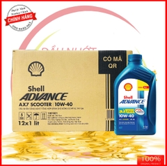 thung-nhot-shell-advance-ax7-scooter-10w40-danh-cho-xe-ga