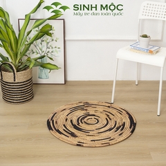 Đĩa treo tường trang trí phòng khách, phòng làm việc, miếng lót lục bình, decor trang trí Sinh Mộc - M2008