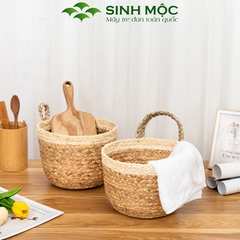 Giỏ bèo trồng cây siêu dễ thương, decor lục bình để bàn, treo tường - M1006