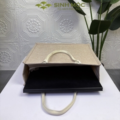 Túi laptop, túi máy tính, túi cói, túi đựng laptop, túi đay - M3301C (Đay linen)