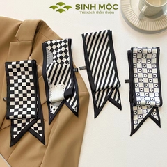 Khăn lụa Hàn Quốc, khăn buộc túi, khăn quấn túi xách - M4004