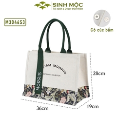 Túi tote, túi vải canvas, túi du lịch, Sinh Mộc - M3046