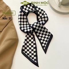 Khăn lụa Hàn Quốc, khăn buộc túi, khăn quấn túi xách - M4004
