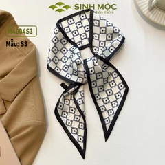 Khăn lụa Hàn Quốc, khăn buộc túi, khăn quấn túi xách - M4004