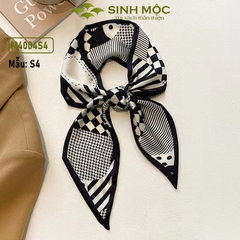 Khăn lụa Hàn Quốc, khăn buộc túi, khăn quấn túi xách - M4004