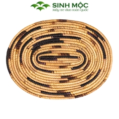 Thảm lục bình, thảm chụp ảnh, thảm ngồi, decor trang trí phòng khách Sinh Mộc - M2009
