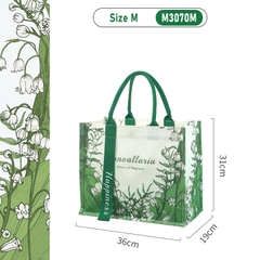 Túi vải, túi du lịch, túi hoa Linh Lan  túi canvas - M3070 (Hoa Linh Lan)