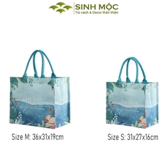 Túi đi biển, túi hoa biển, túi đi biển xinh, túi đi biển chống nước - M3065