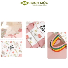 Túi vải Carpe Diem canvas thời trang nữ tính, 3 màu trẻ trung – M3003