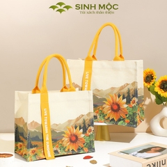 Túi canvas có khóa kéo, túi xách có khoá kéo, túi xách nữ có khóa kéo - M30K(có khóa)