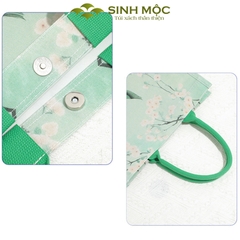 Túi xách nữ túi canvas chim én hoa đào thời trang chống nước – M3004