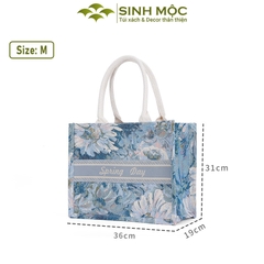 Túi xách cao cấp, túi dệt hoa, túi xách nữ - M3063