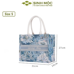 Túi xách cao cấp, túi dệt hoa, túi xách nữ - M3063