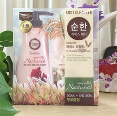 BỘ SỮA TẮM LEEBLESE - HÀN QUỐC (CHAI 500ML + TÚI 250ML)