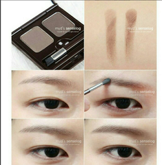 BỘT TÁN CHÂN LÔNG MÀY CHOCO EYE BROW POWDER CAKE SKINFOOD