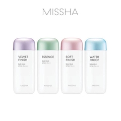 (Có Bill) Kem Chống Nắng Missha All-Around Soft finish Waterproof sun milk Essence sun milk Velvet Finish SPF50+/PA++