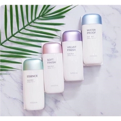 (Có Bill) Kem Chống Nắng Missha All-Around Soft finish Waterproof sun milk Essence sun milk Velvet Finish SPF50+/PA++