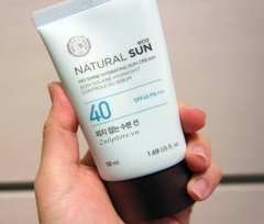 KEM CHỐNG NẮNG DA DẦU NATURAL SUN ECO SPF 40 PA+++THE FACE SHOP