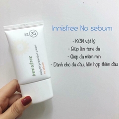 KEM CHỐNG NẮNG NẮNG KIỀM DẦU INNISFREE DAILY UV PROTECTION CREAM NO SEBUM SPF35 PA+++