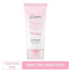 Kem chống nắng nâng tone, kiềm dầu MAKE P:REM SPF50+ PA++++ 50ml