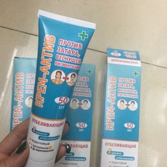 KEM CHỐNG NẮNG LÀM TRẮNG DA SPF 50++ CỦA NGA