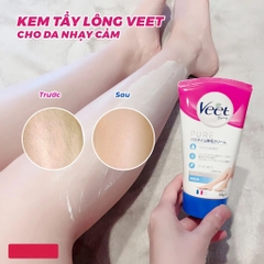 Kem Tẩy Lông Veet Pure Nhật Bản 150g