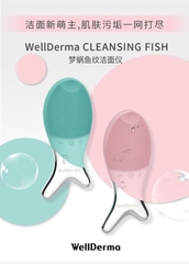 Máy rửa mặt con cá WellDerma Cleansing Fish Hàn Quốc