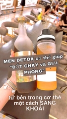 MEN DETOX GIẢM CÂN THẾ HỆ MỚI ORGANIC 100% KOMBUCHA ZYME EX