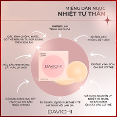 Miếng Dán Ngực Sinh Nhiệt Tự Thân DAVICHI Korea ( Hộp 1 Cặp)