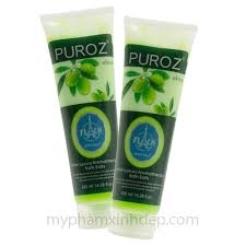 MUỐI TẮM TẨY THÂM OLIVE PUROZ PHÁP