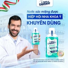 Nước Súc Miệng Pasta Del Capitano Protezione – Bảo Vệ Toàn Diện, Hơi Thở Tươi Mát