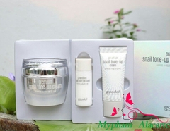 SET KEM ỐC SÊN DƯỠNG TRẮNG DA PREMIUM SNAIL TONE UP CREAM