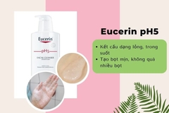 Sữa rửa mặt cho da nhạy cảm Eucerin PH5 Facial Cleanser Sensitive Skin (400ml)