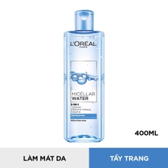 Tẩy trang sạch sâu 3in1 L'Oreal 400ml