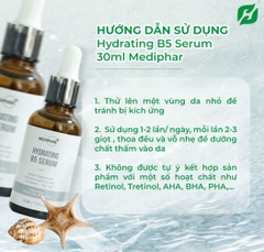 Tinh Chất Dưỡng Ẩm, Cấp Nước, Phục Hồi Da Mediphar B5 Hydrating Serum 30ml