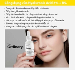 Tinh chất Serum The Ordinary Hyaluronic Acid 2 % + B5