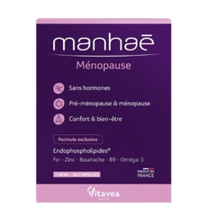 Viên uống cân bằng nội tiết Manhae Menopause Nutrisante hộp 90 viên
