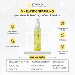 Xịt dưỡng khoá ẩm căng bóng KyungLab V–Elastic Sparkling 80ml